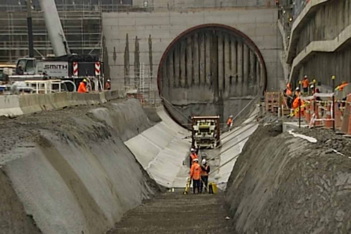 WV tunnel